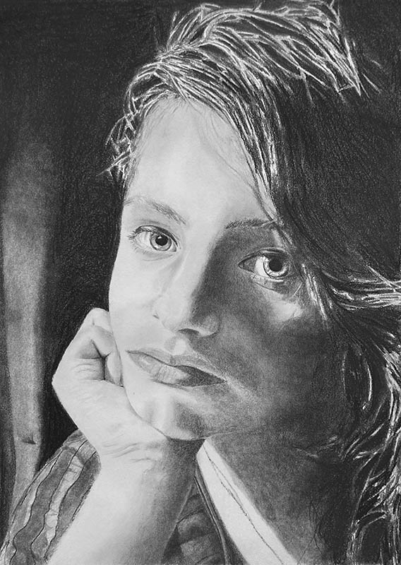 Celia's self-portrait'