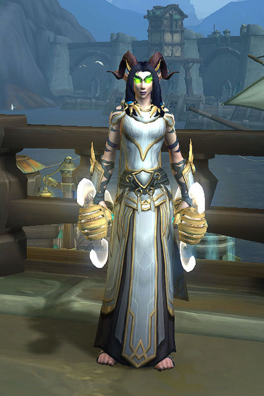 one of Celia's World of Warcraft characters